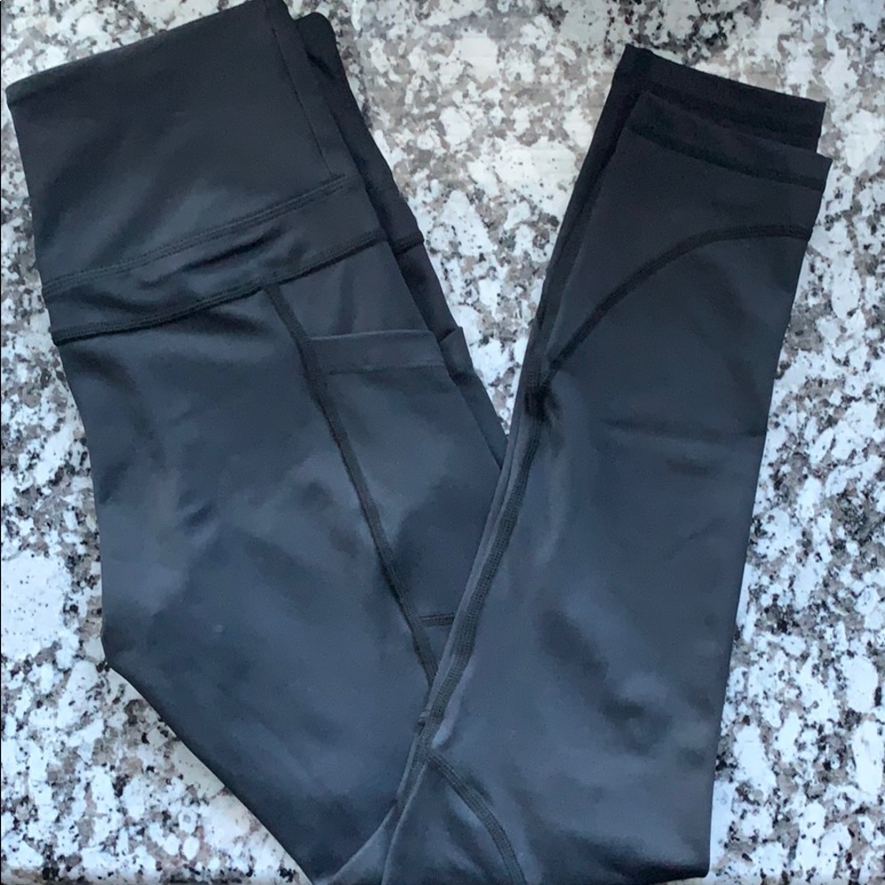 ZYIA active black light n tights-FIRM PRICE